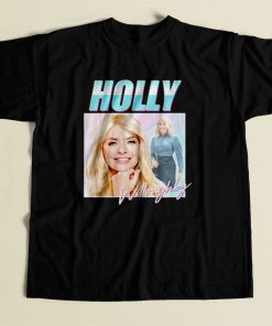 Holly Willoughby Homage 80s Mens T Shirt