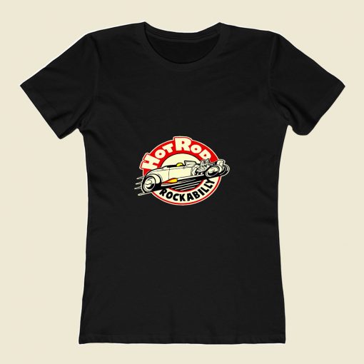 Hotrod Rockabilly 80s Womens T shirt