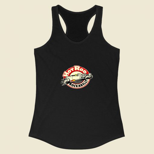 Hotrod Rockabilly Racerback Tank Top