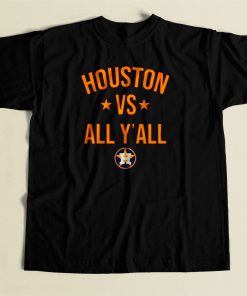 Houston Astros Vs All Yall 80s Mens T Shirt