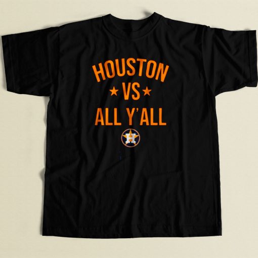 Houston Astros Vs All Yall 80s Mens T Shirt