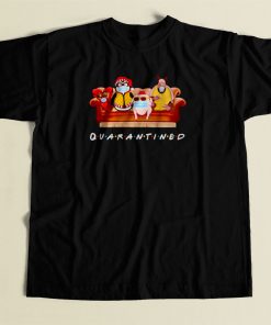 Hugsy Penguin And Friends Quarantined 80s Mens T Shirt