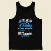 I Speak In Disney Song Lyrics Greys Anatomy Retro Mens Tank Top