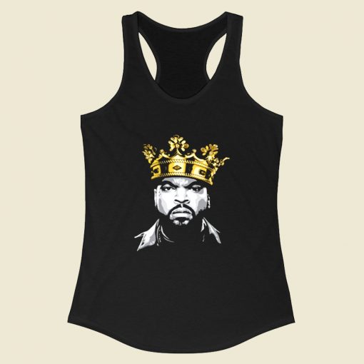 Ice Cube Rap King Today Was A Good Day Racerback Tank Top