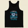 Im A Stitch Girl Disney Retro Mens Tank Top