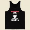 Iron Maiden Survived Corona Retro Mens Tank Top