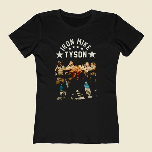 Iron Mike Tyson World Champion Boxing 80s Womens T shirt