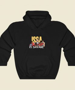 Issa Blanc 21 Savage Cool Hoodie Fashion