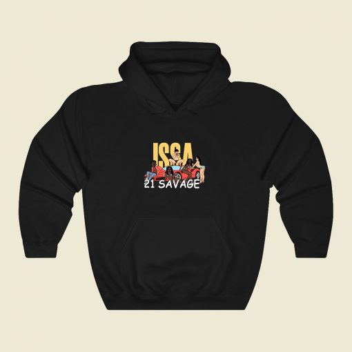 Issa Blanc 21 Savage Cool Hoodie Fashion