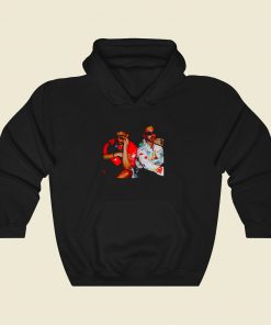 J Balvin And Bad Bunny Rapper Cool Hoodie Fashion