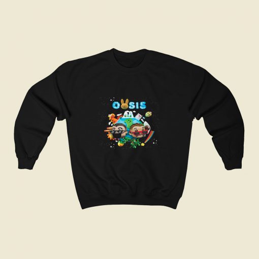 J Balvin Bad Bunny Oasis 80s Sweatshirt Style