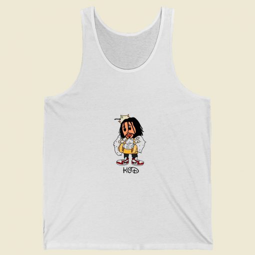 J Cole Kod Disney Cartoon Summer Tank Top