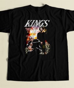 J Cole X Kendrick Lamar The King 80s Mens T Shirt