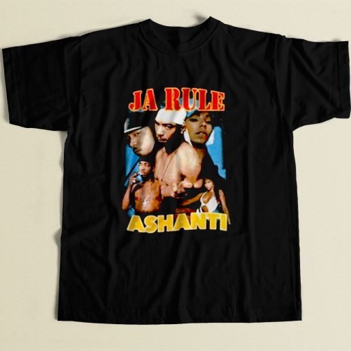 Ja Rule Ashanti 80s Mens T Shirt