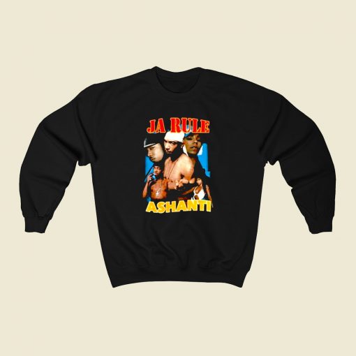 Ja Rule Ashanti 80s Sweatshirt Style