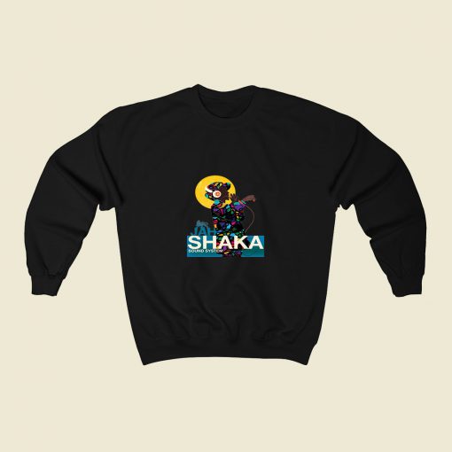 Jah Shaka Reggae 80s Sweatshirt Style