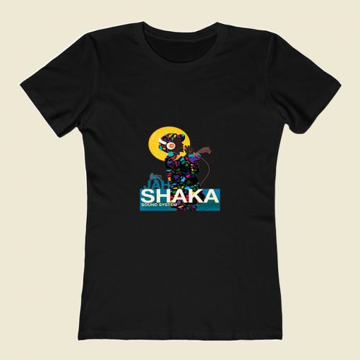 Jah Shaka Reggae 80s Womens T shirt