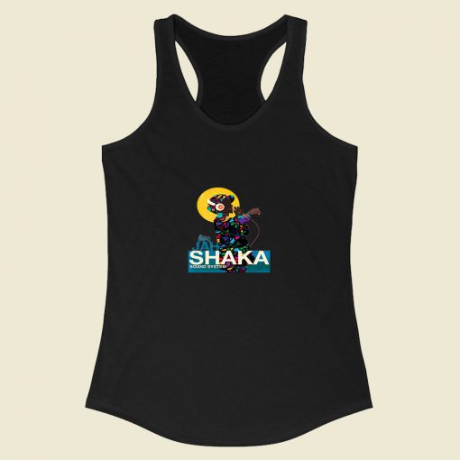 Jah Shaka Reggae Racerback Tank Top