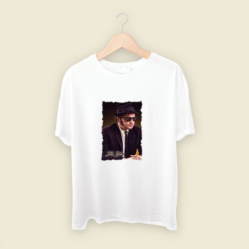 Jake Blues Brothers White Mens T Shirt Streetwear