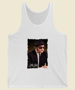 Jake Blues Brothers White Summer Tank Top