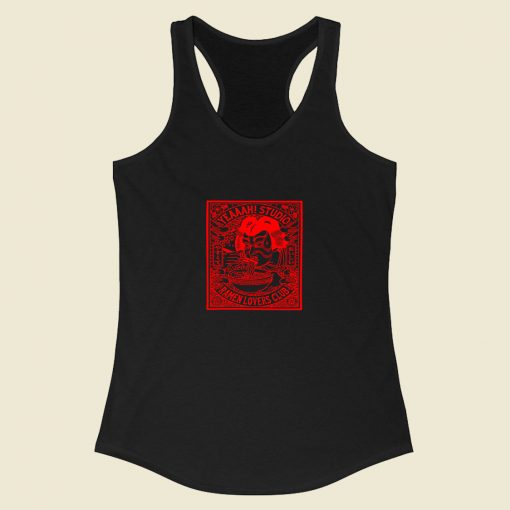 Japanese Ramen Club Racerback Tank Top