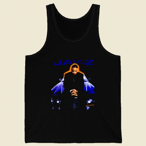 Jay Z Rockafella Records Retro Mens Tank Top