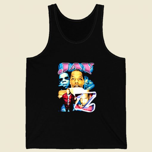 Jay Z Vintage Rap Hip Hop Retro Mens Tank Top