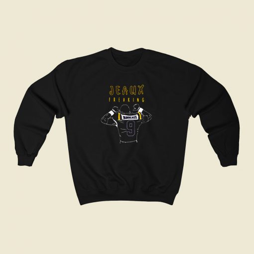 Jeaux Freaking Burreaux 80s Sweatshirt Style