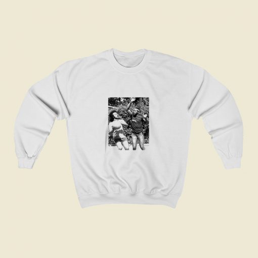 Jesse Jackson Marvin Gaye Basketball Sweatshirt Street Style