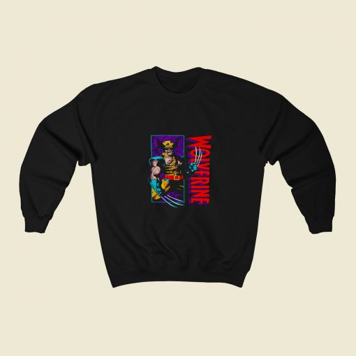 Jim Lee Vintage Wolverine 80s Sweatshirt Style