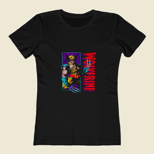 Jim Lee Vintage Wolverine 80s Womens T shirt