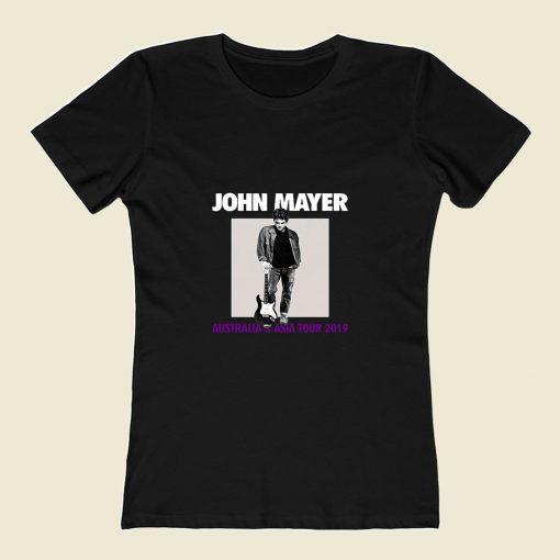 John Mayer Asia Tour 2019 80s Womens T shirt