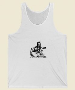 Joni Mitchell Guitar Summer Tank Top