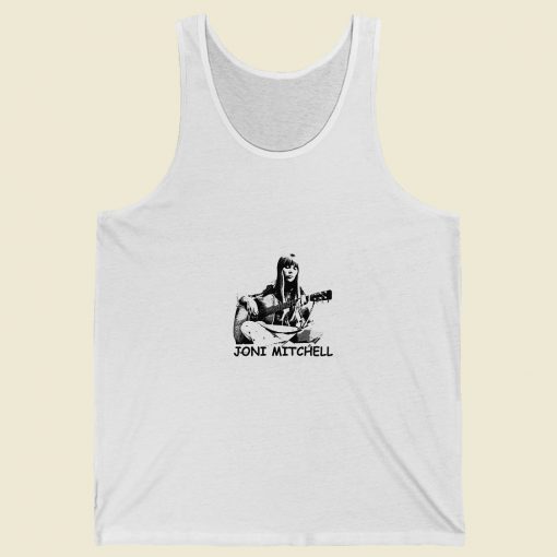 Joni Mitchell Guitar Summer Tank Top