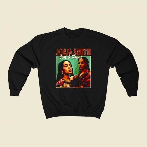 Jorja Smith Lost And Found 80s Sweatshirt Style