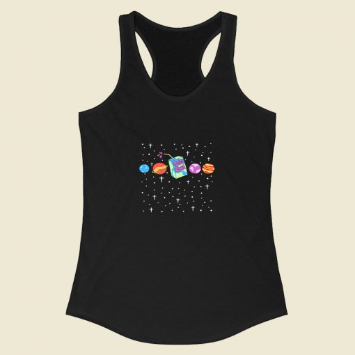 Juice Box Space Galaxy Racerback Tank Top