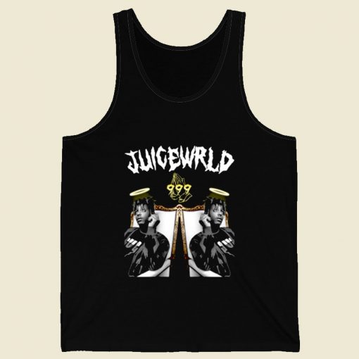 Juice Wrld 999 Angels Retro Mens Tank Top