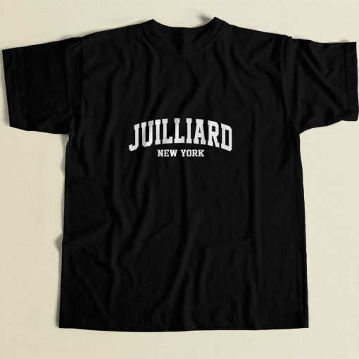 Juilliard New York Vintage 80s Mens T Shirt