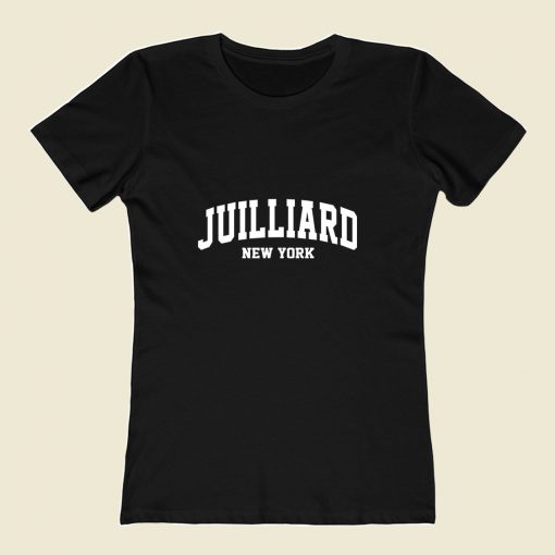 Juilliard New York Vintage 80s Womens T shirt