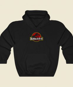 Jurassic Park Japanese Kanji Cool Hoodie Fashion