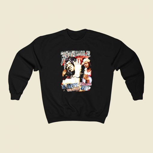 Juvenile Back That Thang Up Rap 80s Sweatshirt Style