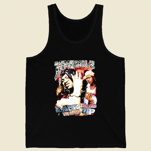 Juvenile Back That Thang Up Rap Retro Mens Tank Top