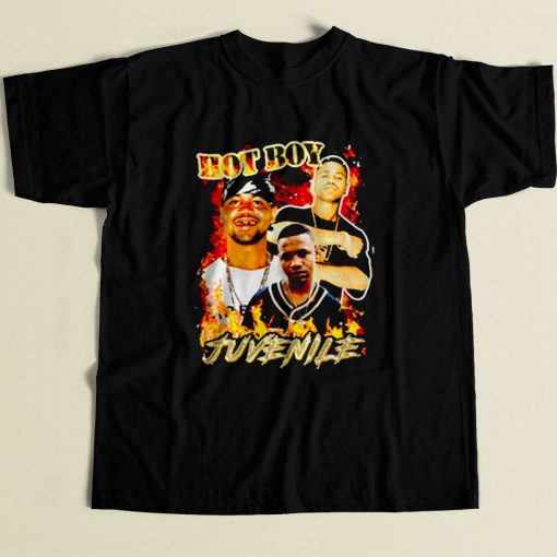 Juvenile Hot Boyz Rap Hip Hop 80s Mens T Shirt