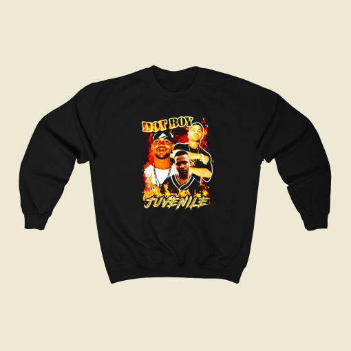 Juvenile Hot Boyz Rap Hip Hop 80s Sweatshirt Style