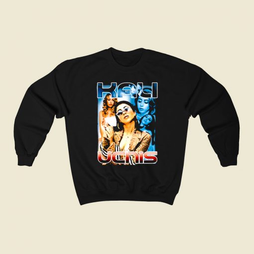 Kali Uchis Rap 80s Sweatshirt Style