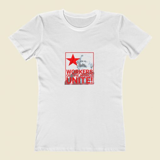 Karl Marx Workers Classic Women T Shirt