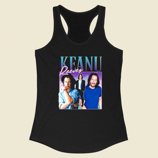 Keanu Reeves Homage Racerback Tank Top