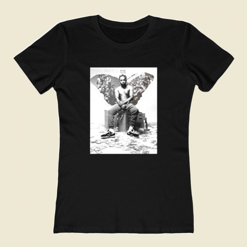 Kendrick Lamar Butterfly 80s Womens T shirt