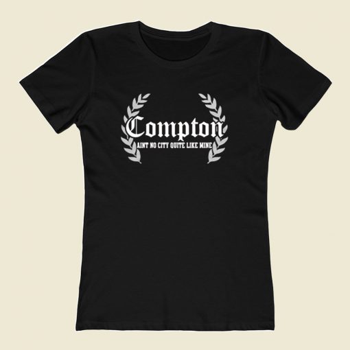 Kendrick Lamar Compton Los Angeles 80s Womens T shirt