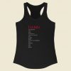 Kendrick Lamar Damn Songlist Racerback Tank Top